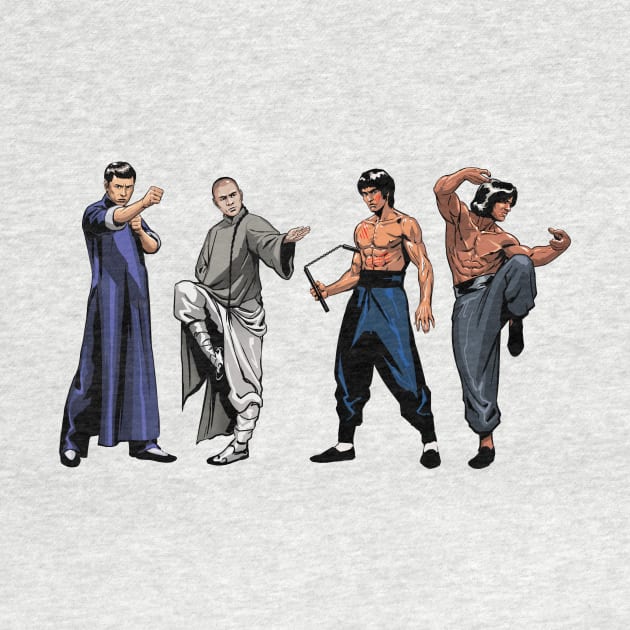 Kung Fu Legends by ohshirtdotnet